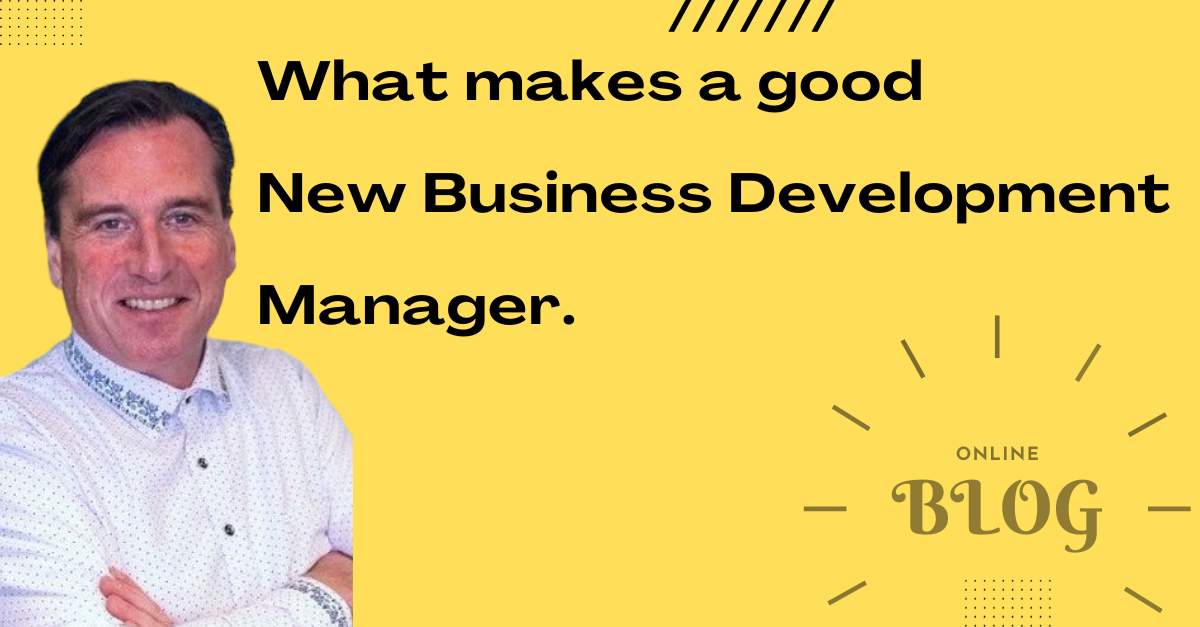 Blog New Business Development Manager
