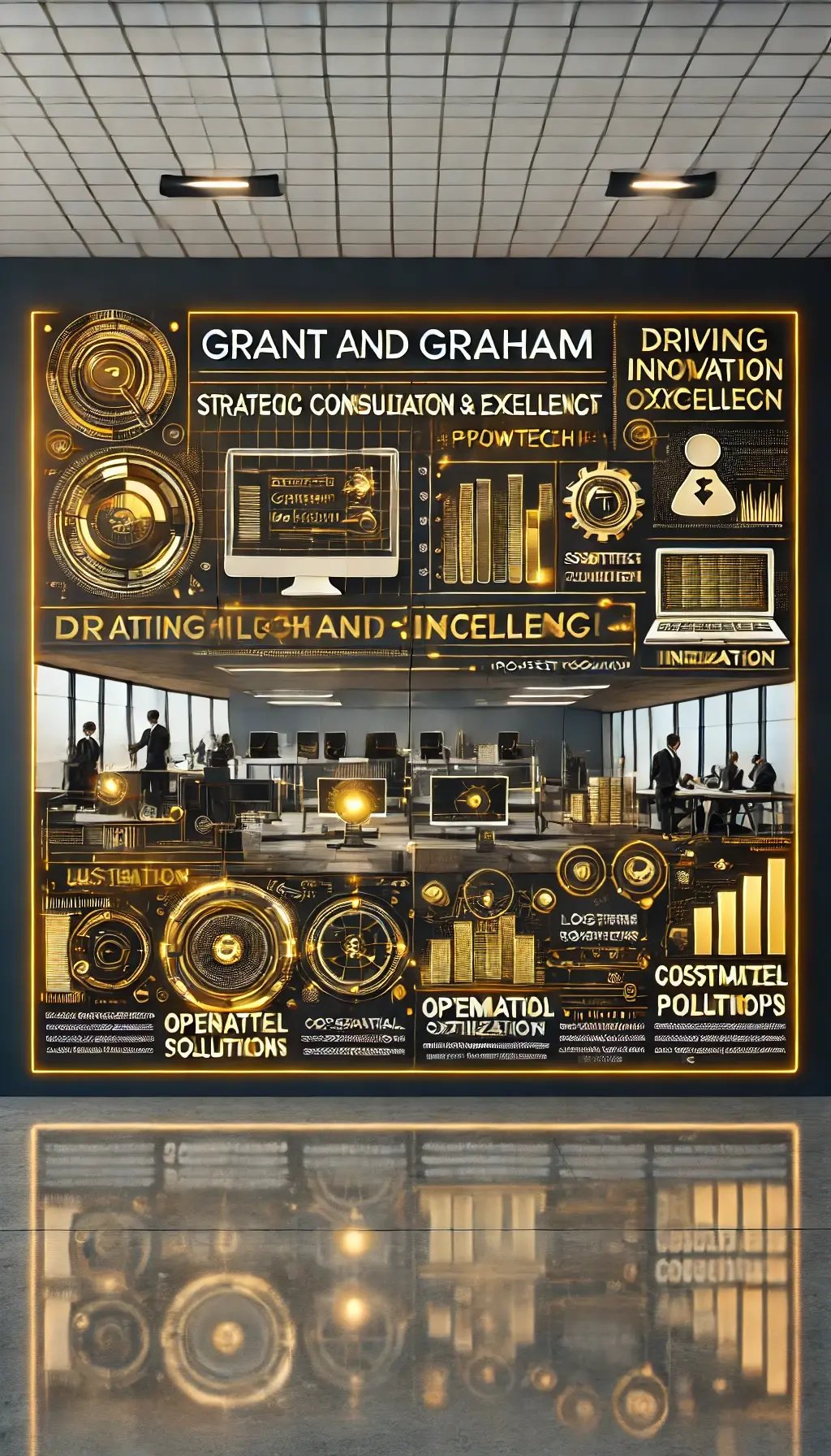 A professional image showcasing Grant and Grahams commitment to Lawtech companies. The background features a modern office setting with a focus on te A professional image showcasing Grant and Grahams commitment to Lawtech companies. The background features a modern office setting with a focus on te