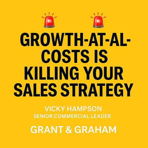 Growth-at-All-Costs Is Killing Your Sales Strategy