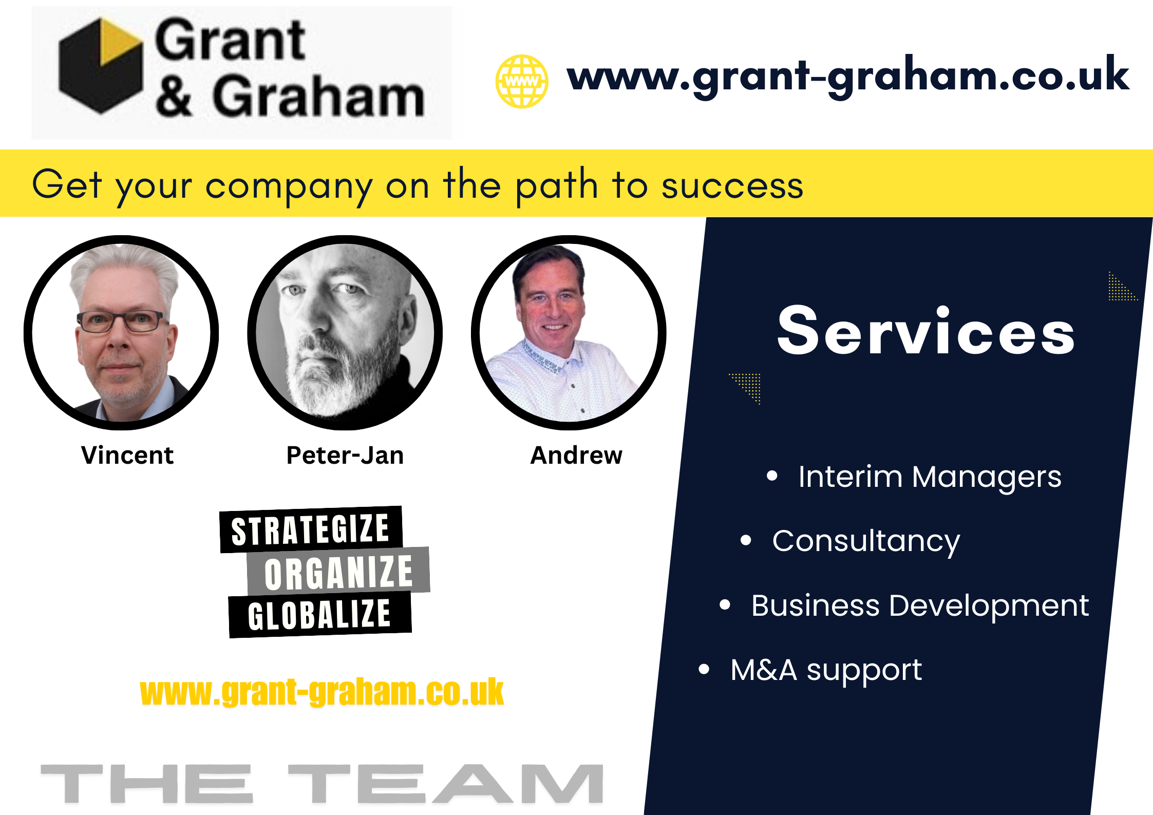 Senior Consultants Delivering Outcomes Across Industries | Your Brand Name