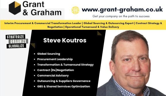 Steve Koutros CV cover — Grant & Graham