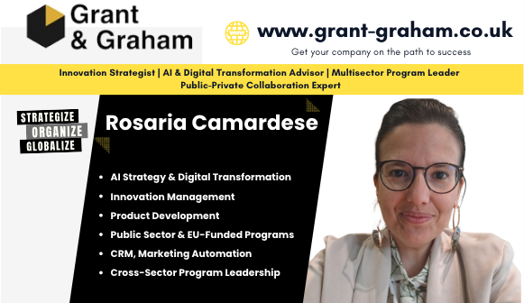 Rosaria Camardese CV cover — Grant & Graham