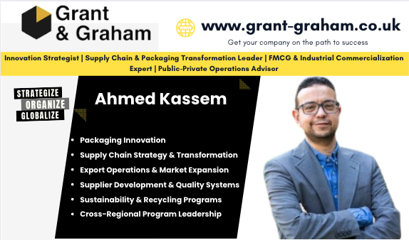 Ahmed Kassem CV cover — Grant & Graham
