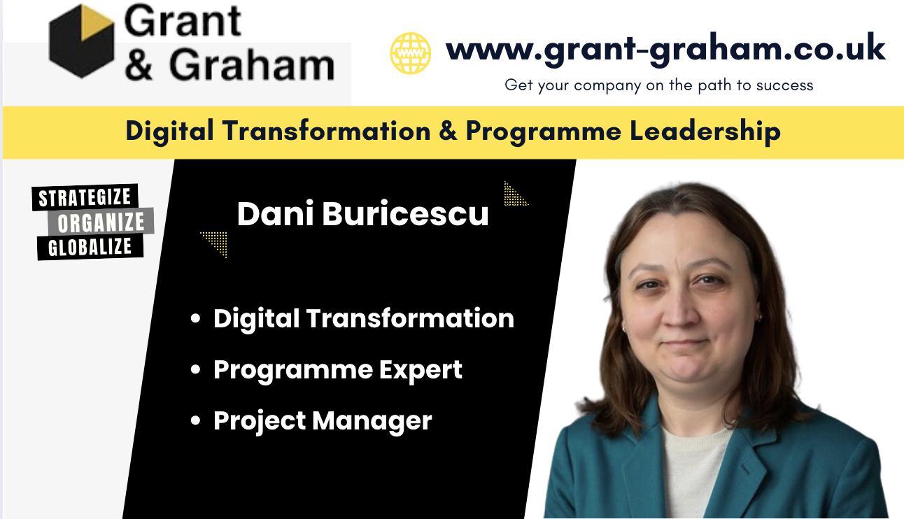 Dani Buricescu CV cover — Grant & Graham