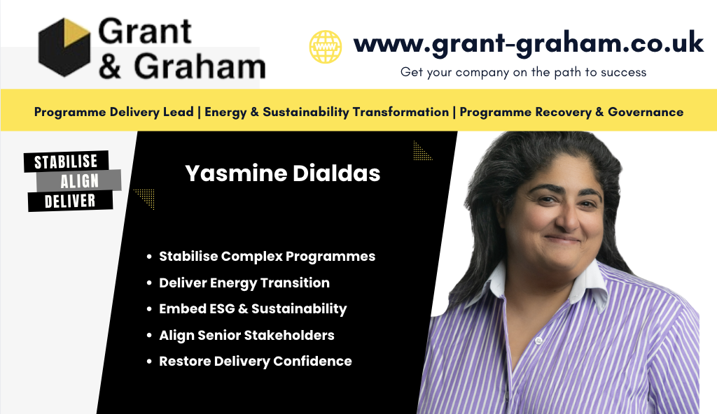 Yasmine Dialdas CV cover — Grant & Graham