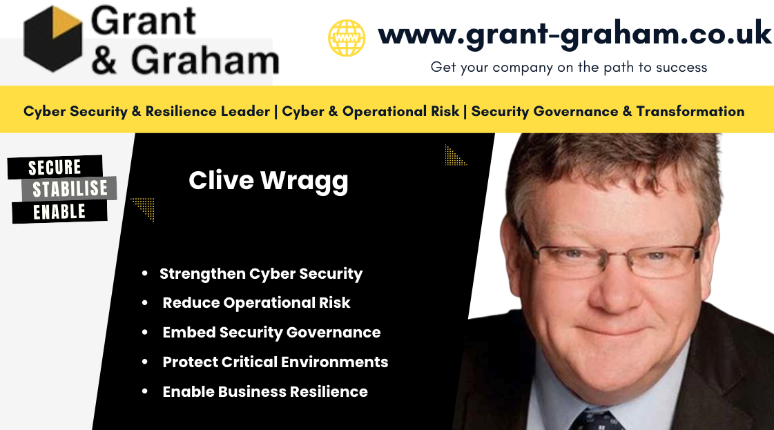 Clive Wragg CV cover — Grant & Graham